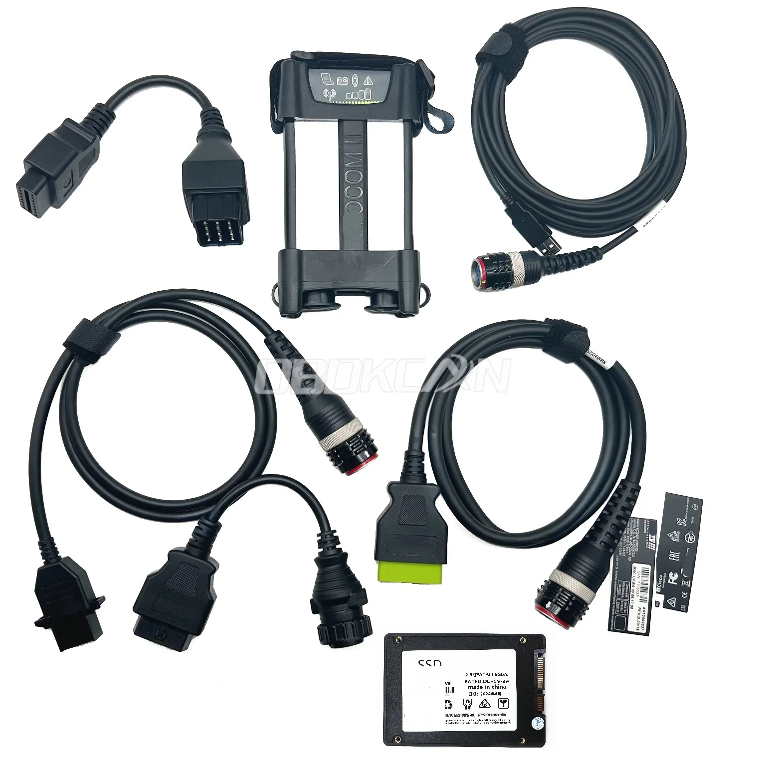 For VOCOM 2 8894000 Truck Diagnostic Tool with 2.8.360 Software Work for Heavy Duty Truck