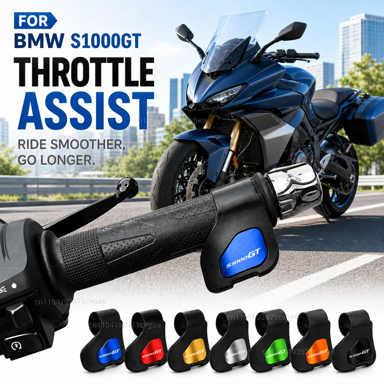FOR BMW S1000GT 2018-2026 Motorcycle Throttle Assistant Clip Labor Saver Acceleration Labor-saving Auxiliary Handle Grip Control