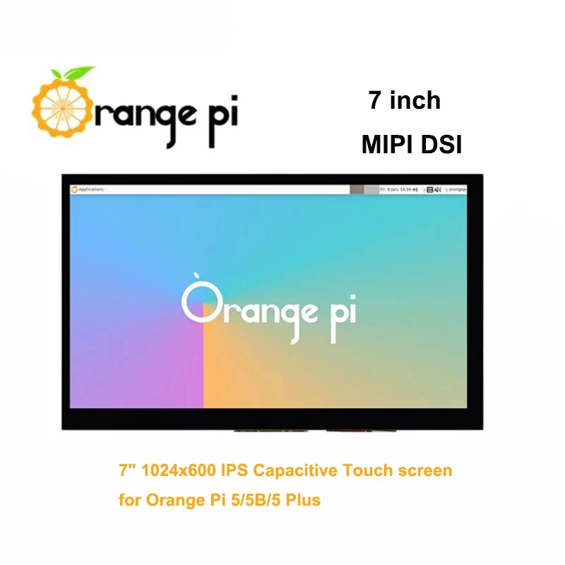 .0 Inch 1024*600 IPS TFT MIPI Multi-Capacitive Panel LCD Module Display Monitor Screen Orange Pi 5/5B/5P