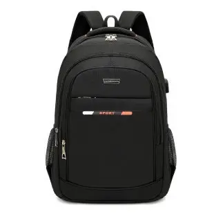 Bolsa de ombro de grande capacidade masculina, mochila versátil, bolsa de computador simples, lazer, estudante, negócio, nova