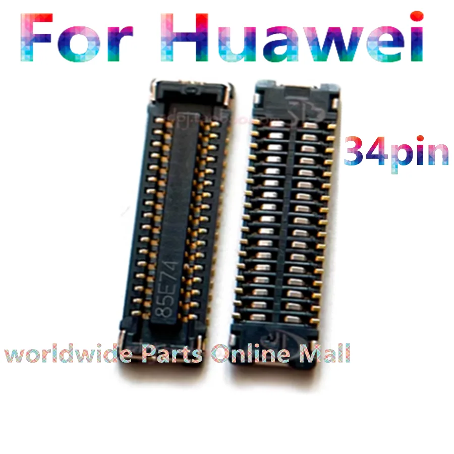 10pcs-200pcs Usb Charger Charging Dock Port Flex FPC Connector Plug For Huawei Honor  8X Max 34pin 38pin  On Board