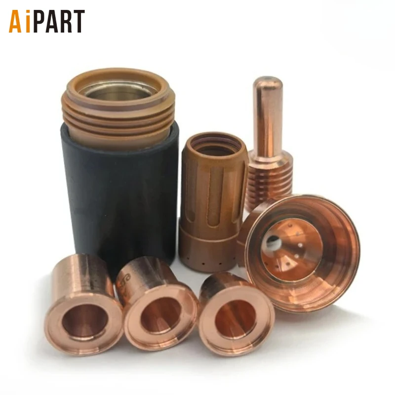 

TH-125 TM-125 X125 Electrode 52677 Nozzle 51415 51416 51417 51418 51419 51419-16 0.9mm - 1.6mm 60309TC Plasma Cutter Torch Tecmo