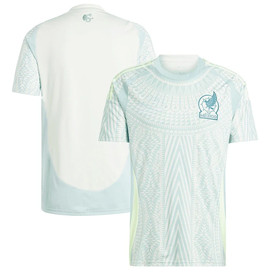 

25 High Quality Football Jersey Fashionable Cool and Unique Football Jersey with Short Sleeved Shirt for Mexico's Third Home