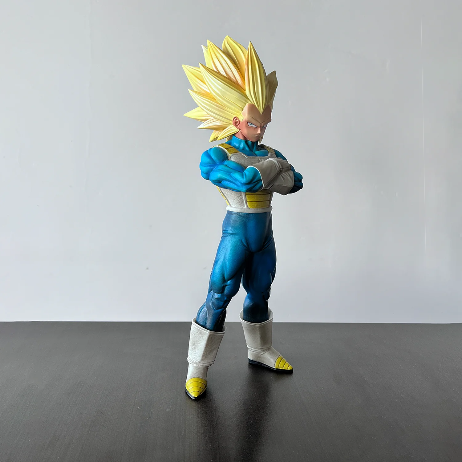 

33cm Dragon Ball Z Ssj3 Vegeta Anime Figures Super Saiyan 3 Vegeta Action Figures Gk Statue Collection PVC Model boy Toys Gifts