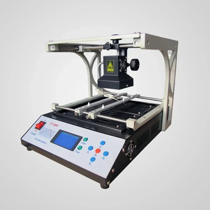 T-890 T890 BGA مزدوج رقمي بالأشعة تحت الحمراء BGA/IRDA/IFR/SMD/SMT لحام أساسي 1500 وات ثمانية أنواع من منحنى درجة الحرارة