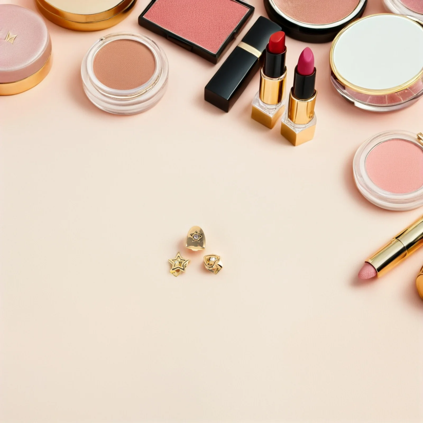 3 قطعة الذهب الهيب هوب الأسنان الشوايات قبعات الجوف مجوهرات على شكل قلب الشرير الفم شواء للحزب تأثيري اكسسوارات الرجال النساء