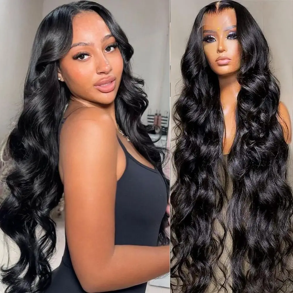 180 Dichtheid Body Wave 30Inch Hd Transparant 13X6 Lace Front Human Hair Pruiken Voor Vrouwen Braziliaanse 13X4 Hd Lace Frontale Pruiken