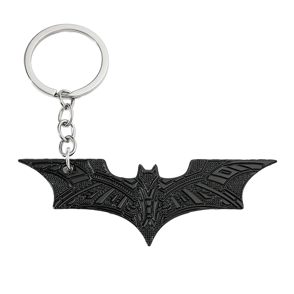 

Брелок-подвеска Бэтмен для автомобиля, осенняя модная новинка, аниме-персонаж, парный брелок, подарки на день рождения