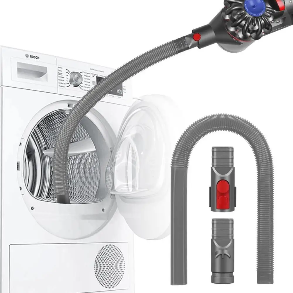 Piezas de limpieza de ventilación de secadora de color gris para aspiradora Dyson, para modelos V6 V7 V8 V10 V11 V15