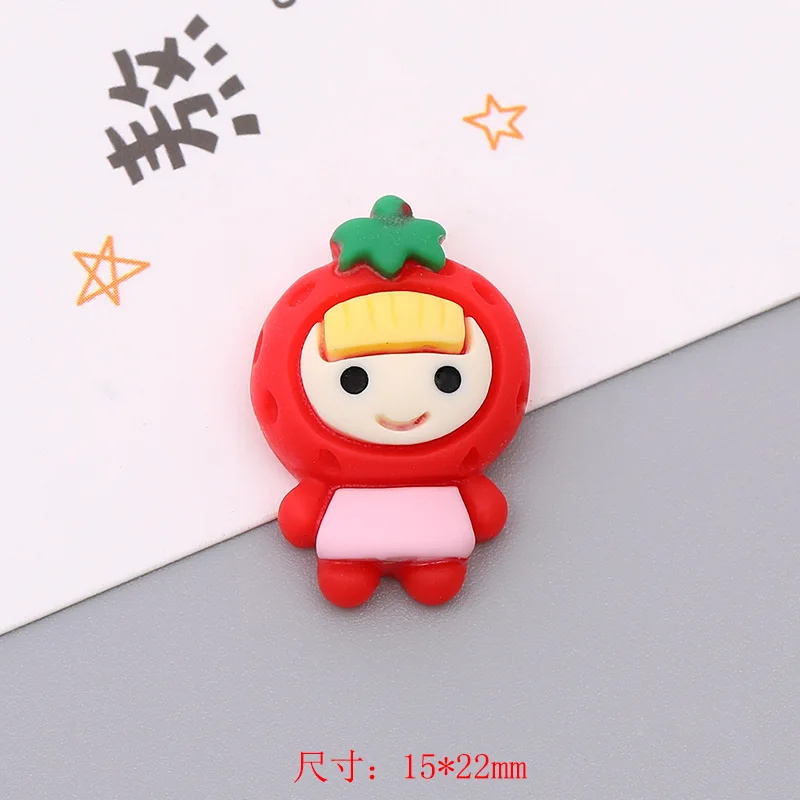 

20pcs Hot Sell Cartoon Cute Girl Resin Accessories DIY Ornament Craft Supplies Phone Shell Patch Pendant Kid Hair Decor Material