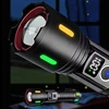 2025 新しい 15000mAh ハイパワー LED 懐中電灯 10000000 LM 超強力懐中電灯 USB 充電式ランタン アウトドア キャンプ トーチ 5