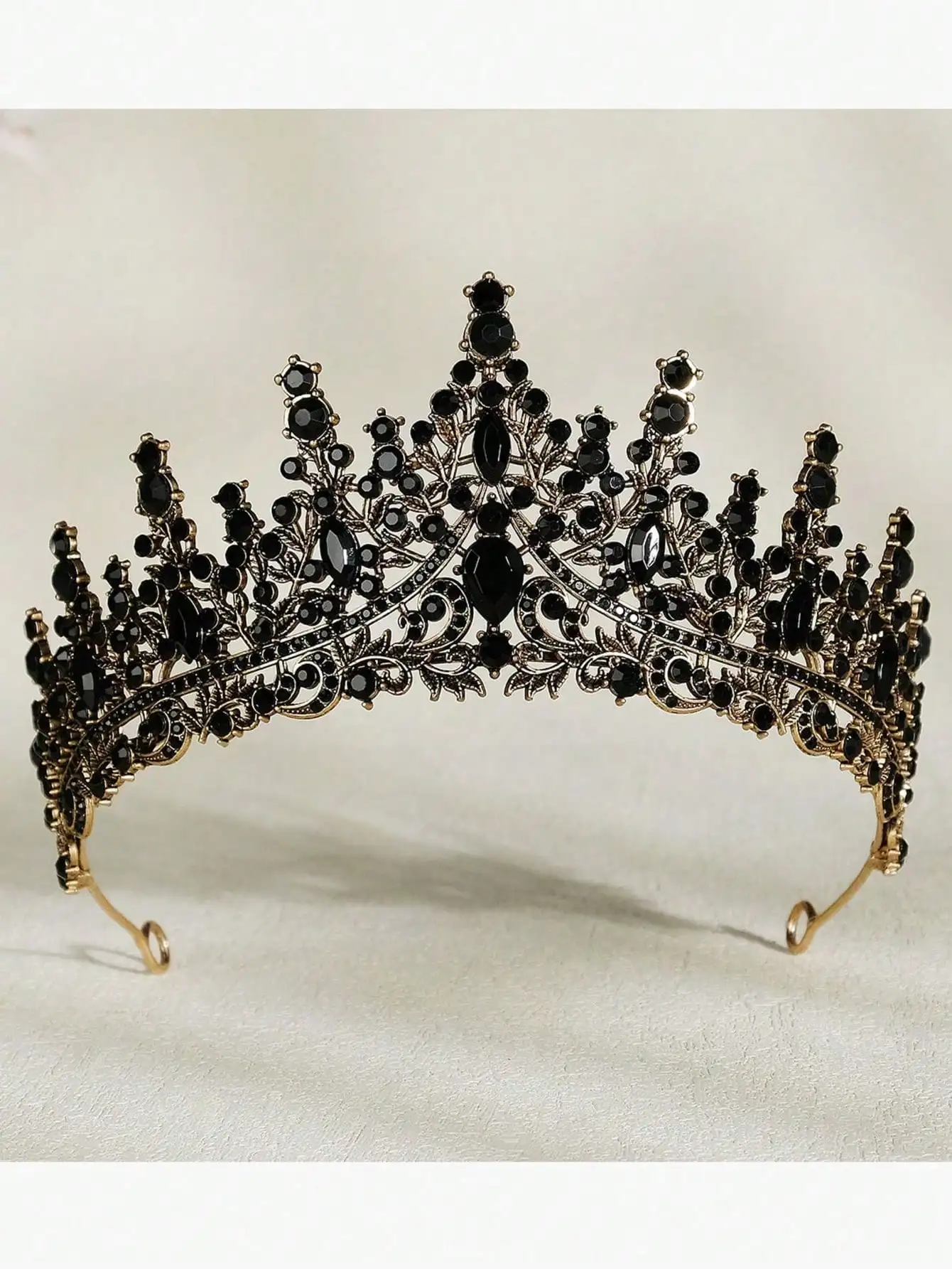 

1pc Silver Crystal Wedding Tiara Crown, Bridal Royal Queen Headpiece For Birthday, Pageant, Prom