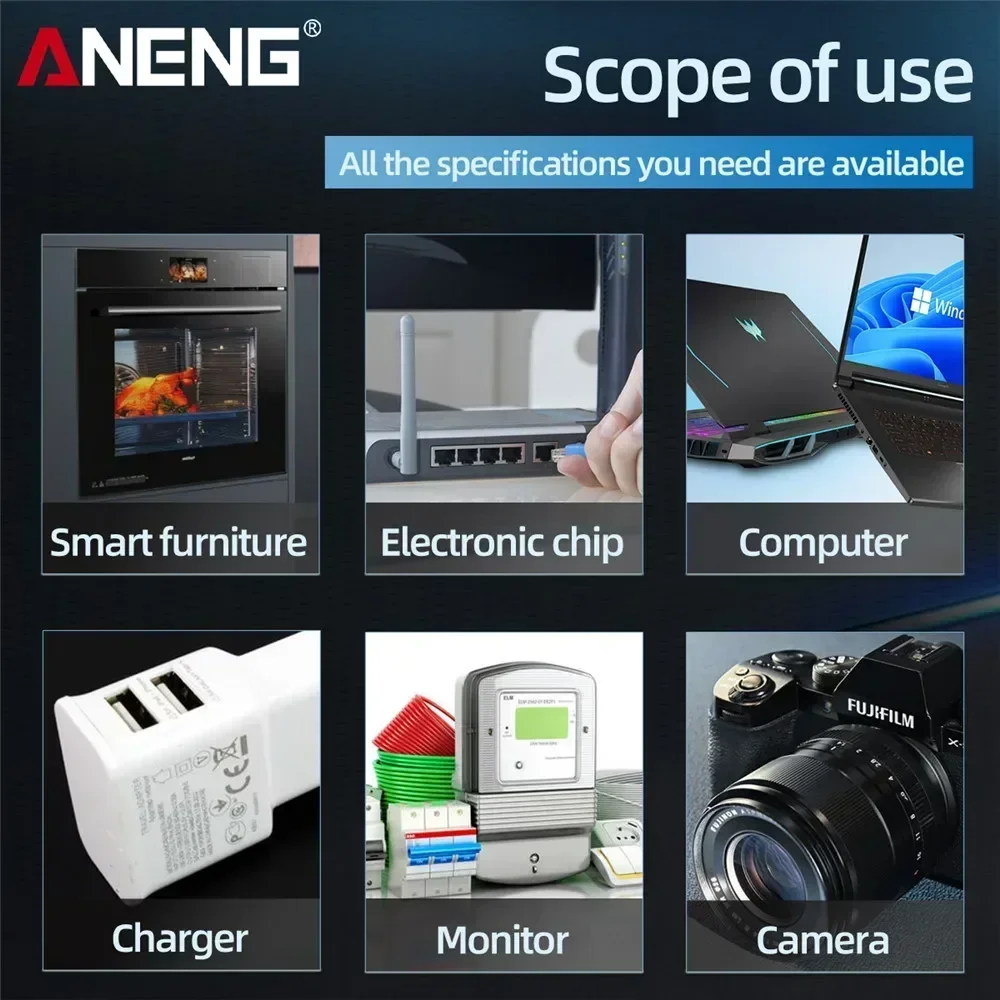 ANENG PT2003 1 Pair Universal Multimeter Test Probe Tip Test Lead Extention Piercing Needle Tip Probe Detachable Accessorie Tool