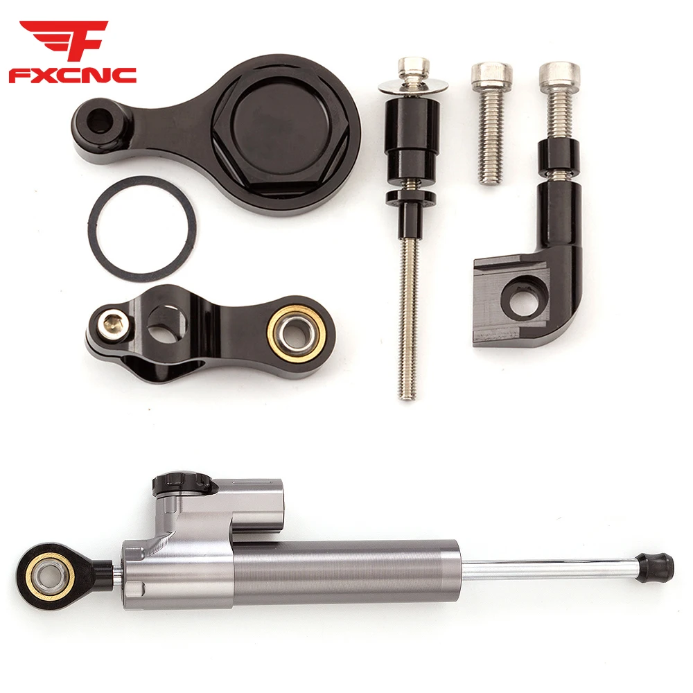 

For YAMAHA YZF R6 2005-2020 CNC Aluminum Motorcycle Steering Damper Stabilizer Bracket Mounting Support Kit Holder