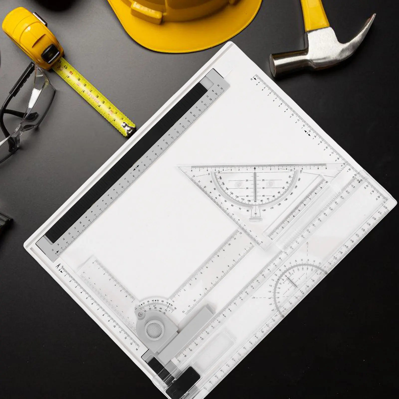1set-a4-drawing-board-portable-drafting-board-multi-functional-architect-sketch-tool-precise-scales-lightweight-outdoor-travel