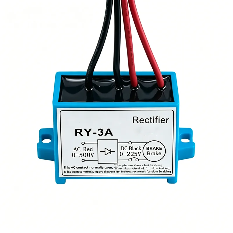 RY-3A Rectifier 3A 500V AC Input DC 225V Output Electromagnetic Brake Power Supply Module