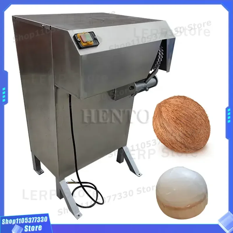 Automatic Coconut Sheller Durable Shell Peeler Remover Tool for Kitchen Easy Use Fresh Fruit Processing Machine High