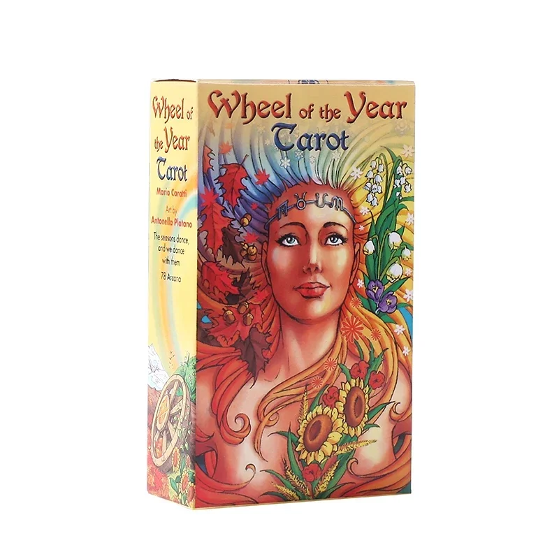 New Hot Selling Wheel Of The Year Tarot Game Cards  Read Fate  Family Party Board Deck In Stocks