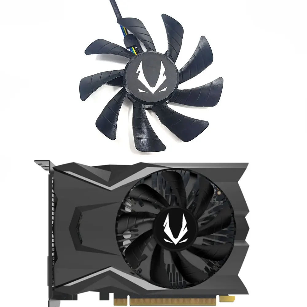 Novo 85mm 4pin ga92s2u gtx 1650 gpu fã, para zotac gaming geforce gtx 1650 oc gddr6 placa gráfica ventilador de refrigeração