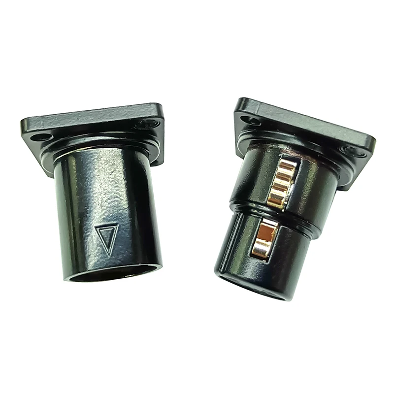 XLR 3PIN Male Female Panel Mount Connector