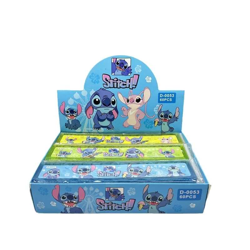 15cm Disney Stitch Lineal Farben Kawaii Cartoon Anime Skala Lineale Zeichnung Schüler Lernen liefert Kinder zurück zur Schule Geschenk