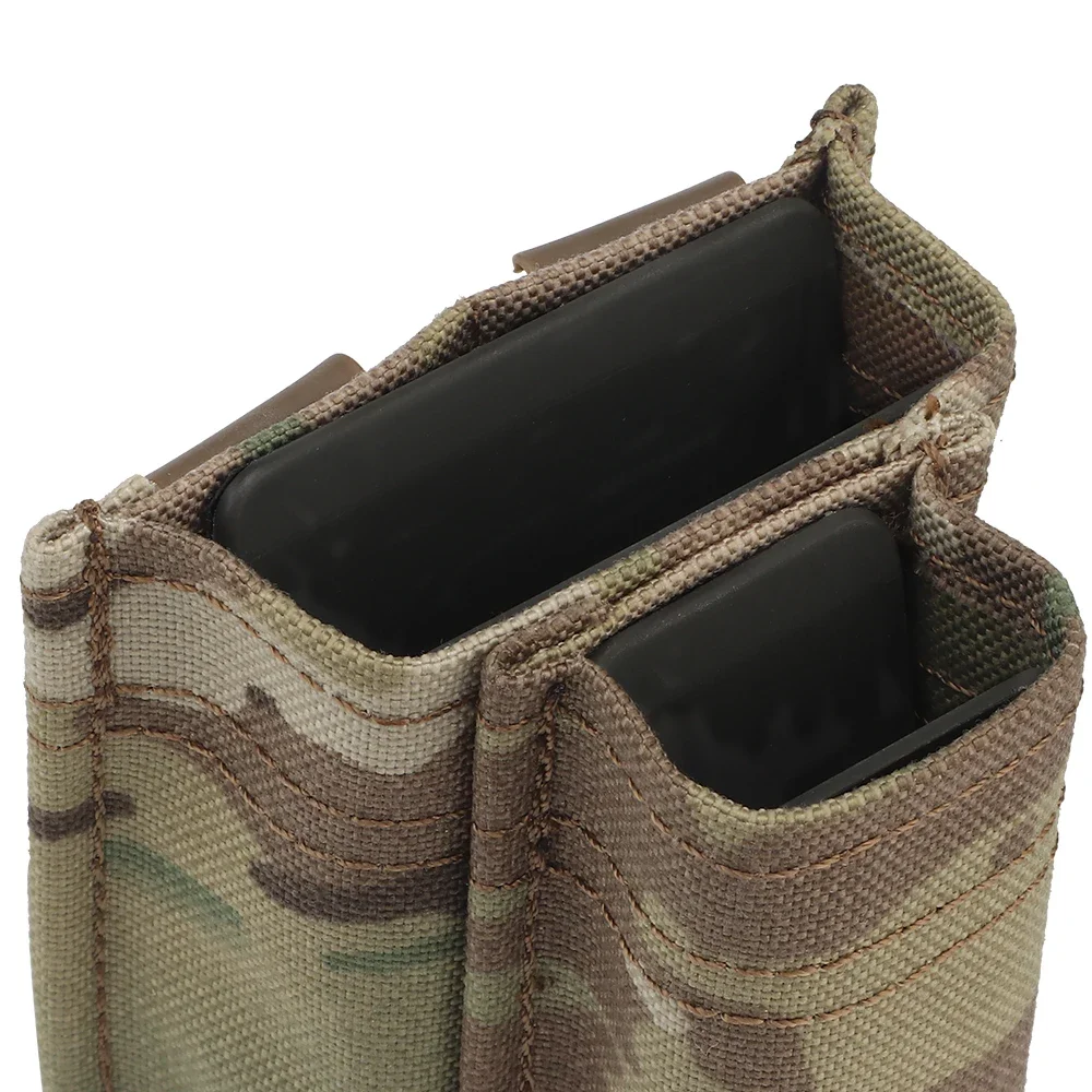 POSEIDON DEFENSE Fast Kiwi Molle Clip Mag Pouch 5.56 M4 AR Magazine Pouch 9mm .40 .45ACP Mag Carrier Combo Airsoft Mag Pouch