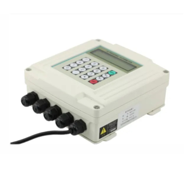 T-Measurement OEM High Precision Clamp On Metal Ultrasonic Flowmeter Sensor Digital Water Flow Meter