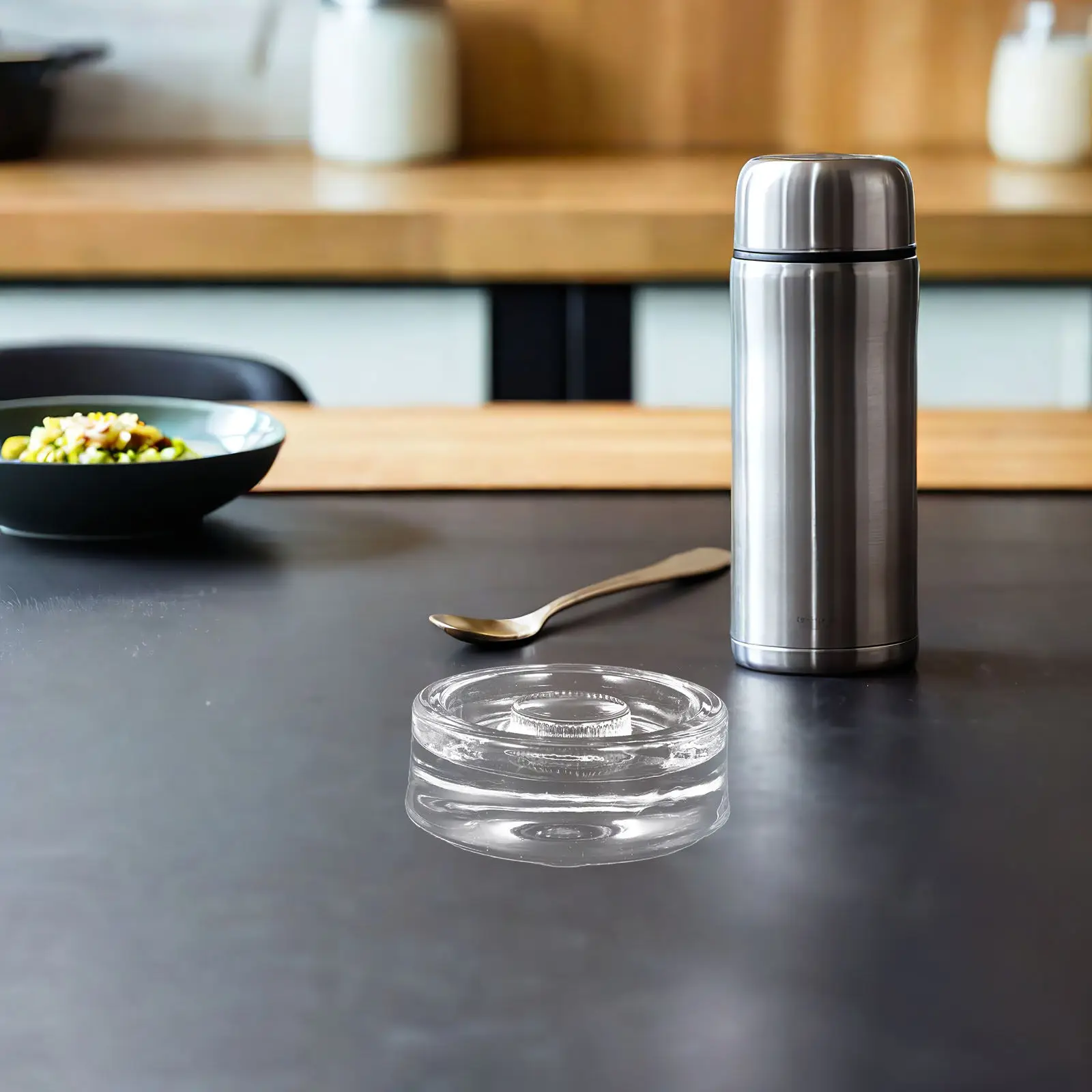 Glass Fermentation Weights Wide Mouth Easy Grip Handle Heavy Canning Jar Accessories for Pickling Vegetables Kimchi Sauerkraut