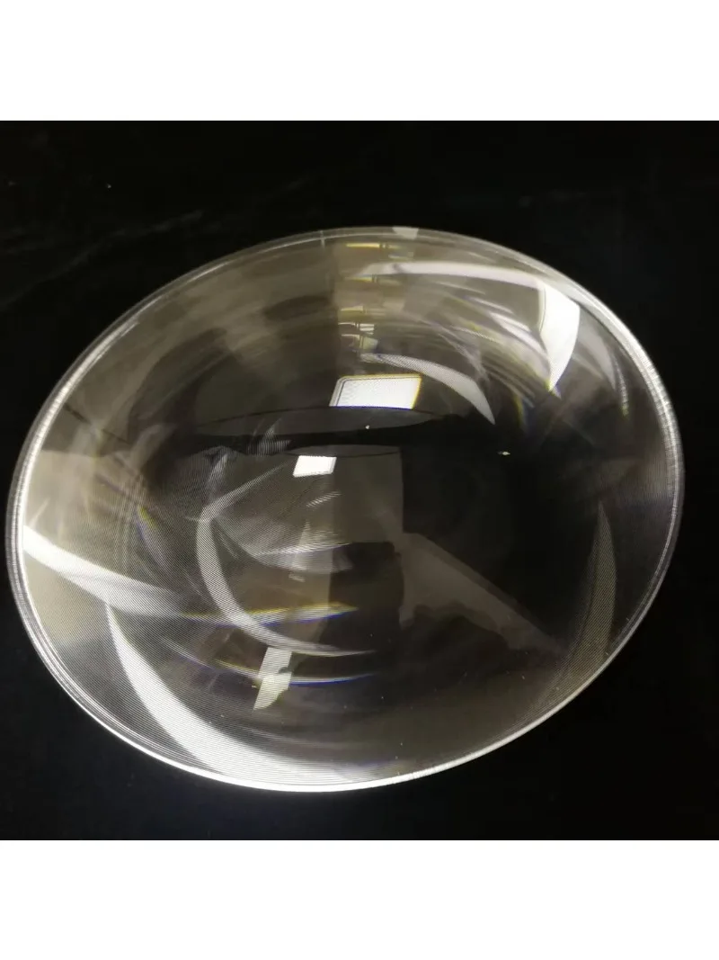 Lentille ronde PMMA Fresnel, diamètre 150 155 160 164 170 175 180mm, longueurs focales multiples, lentille grossissante concentrique à filetage fin