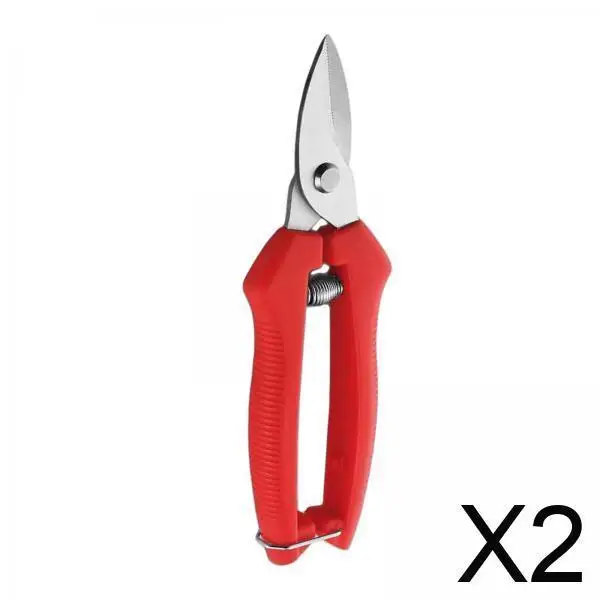 

Pair of Fruit Harvest Scissors, Garden Cutting Equipment, Handheld Pruner with Cover for Trimming