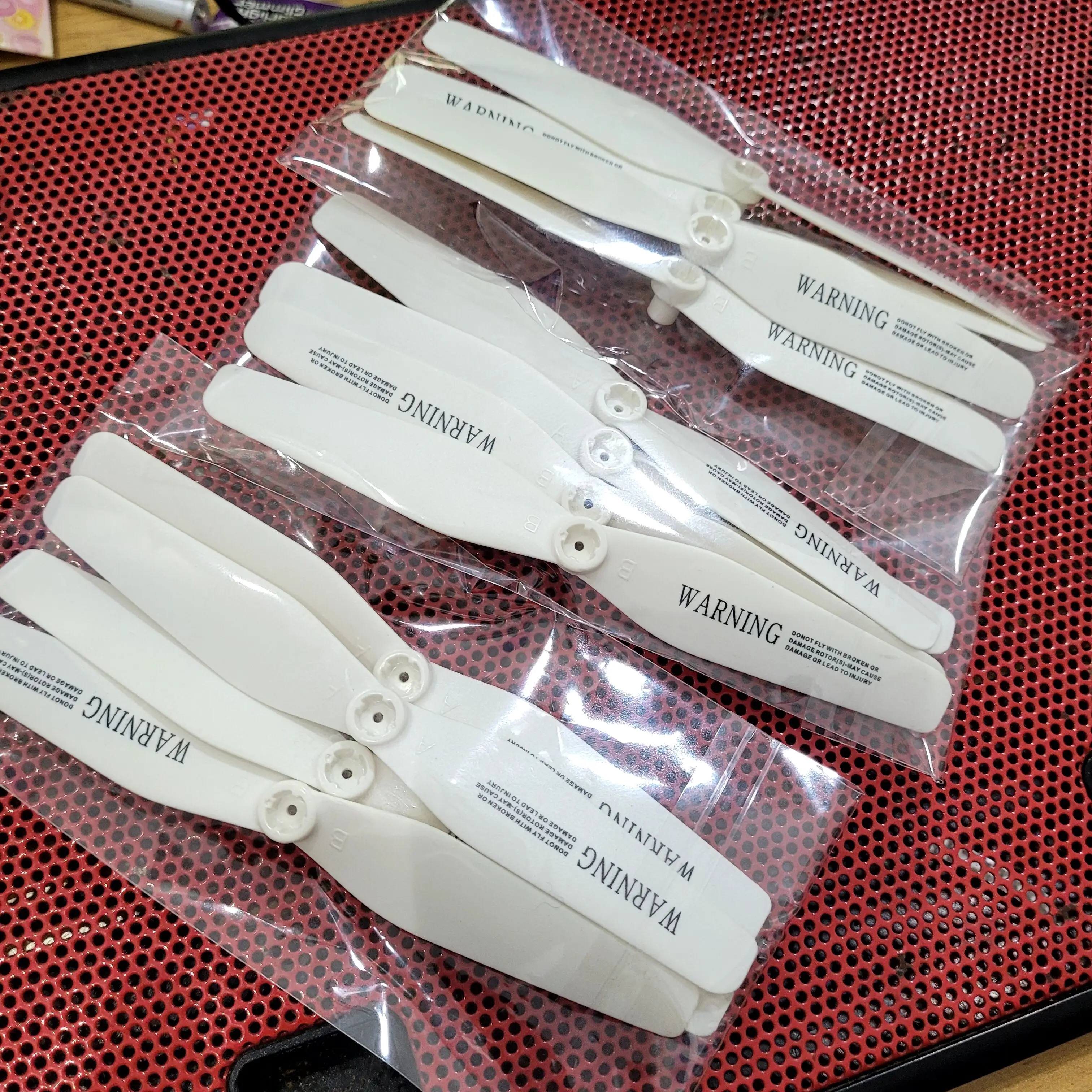 12PCS Propeller Blade for Toy Drone SYMA X5HW X5HC RC Quadcopter CW CCW Wing Maple Leaf Part Accessory