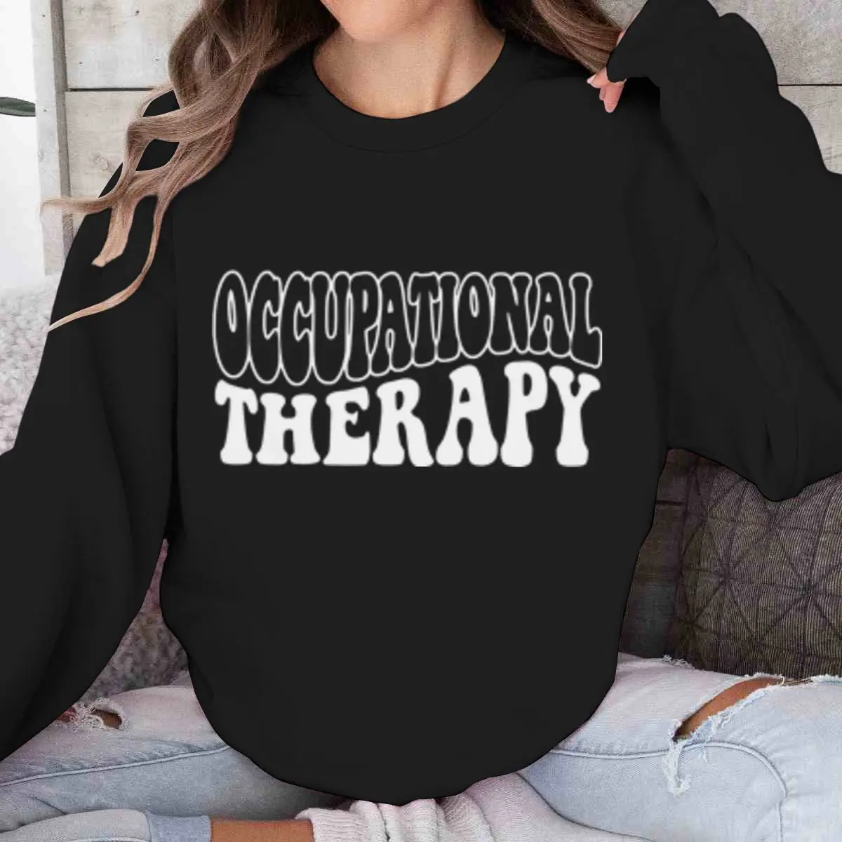 

Свитшоты с графическим принтом для учителей и специалистов по психологии: пуловеры для терапевтов, свитера в поддержку осведомленности о аутизме и нейродиверситете