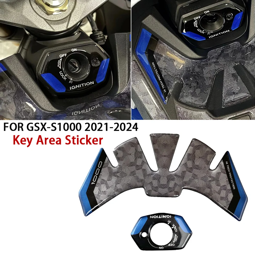 

GSX-S1000/GT 3D Resin Sticker For Suzuki GSXS1000 GT gsts1000/gt 2021-2024 Key Area Protection