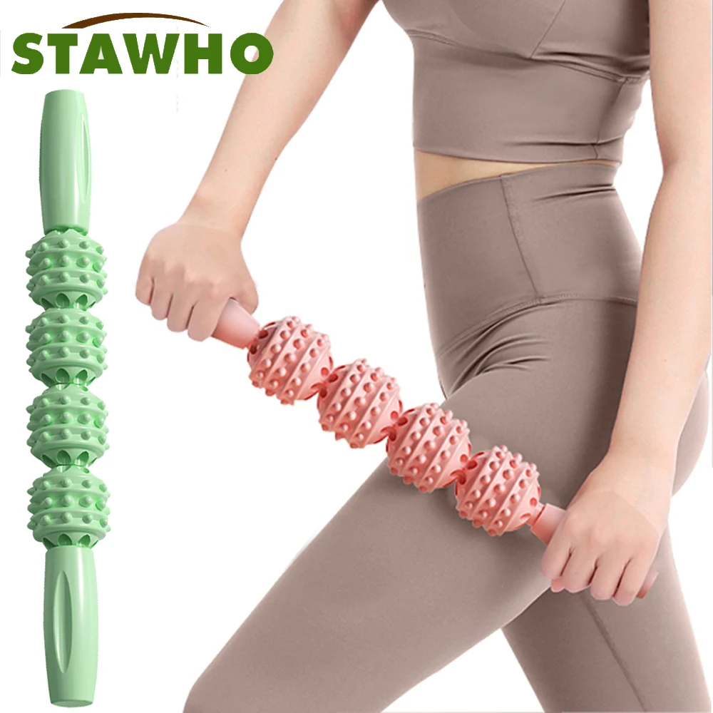 

Massage Stick Roller for Muscle,Back,Legs,Deep Tissue Body Fascia Massager for Hamstring,Calf,Neck Pain,Trigger Point