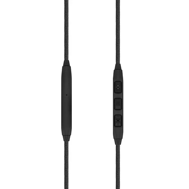 Cuffia Sostituito Cavo da 3.5mm A Doppio 3.5 millimetri Nero microfono regolazione del volume del trasduttore auricolare audio cable1.5M