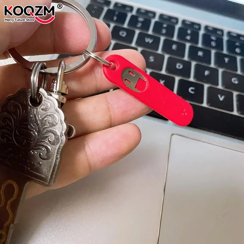 1pc Anti-Lost Phone Key Tool Removal Card Pin Card Needle Pin Ejecting Pin Holder With Case Eject Pin Sim Card Tray Ejector