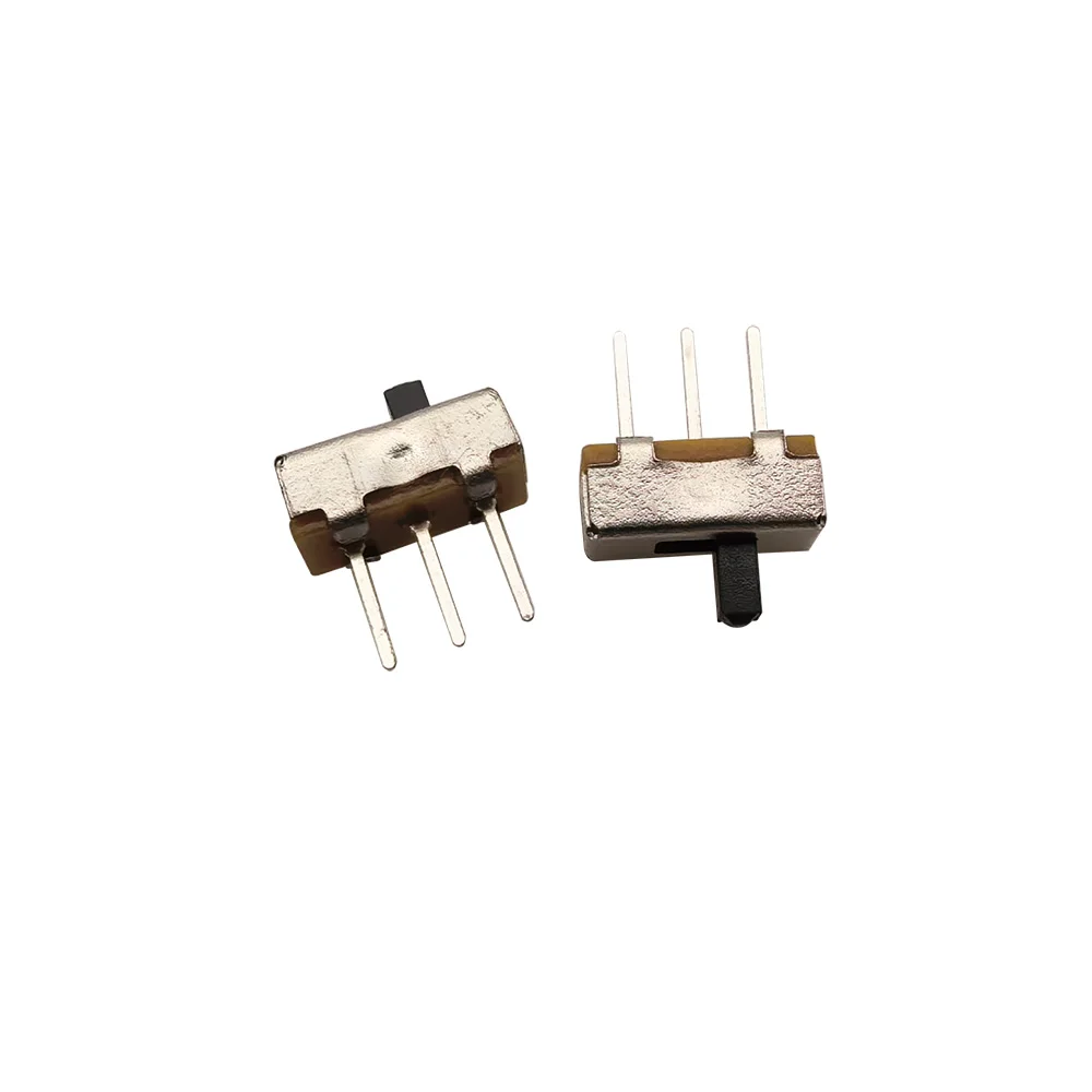 20Pcs SS12D00 Slide Switch DIP 3 Pin 1P2T 2 Position ON-OFF Interruptor Mini Toggle Switch Handle Length 2MM/3MM/4MM/5MM/6MM