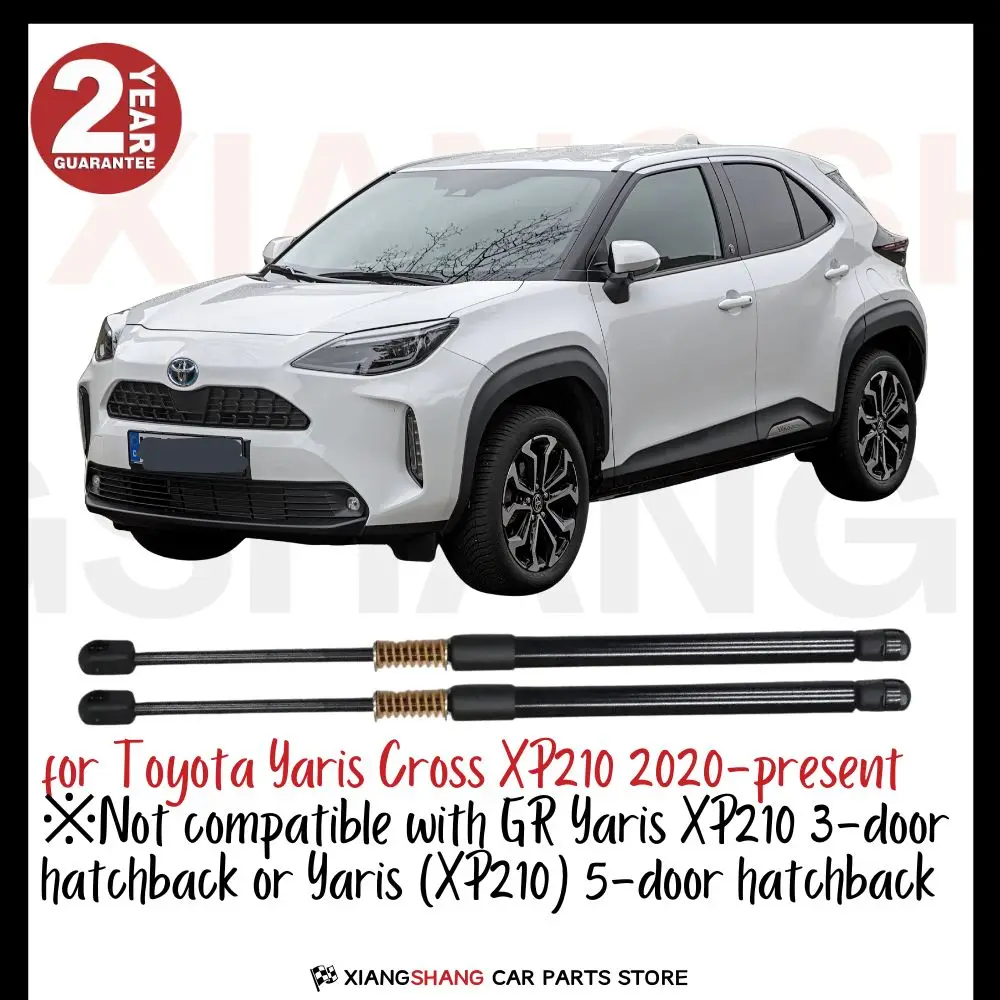 

2pcs Rear Damper for Toyota Yaris Cross (XP210) SUV 2020-present WITH SPRING Trunk Boot Gas Charged Gas Struts