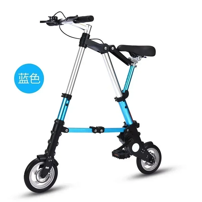 

Обновленный новый портативный складной велосипед 8-дюймовый складной велосипед в стиле горного велосипеда