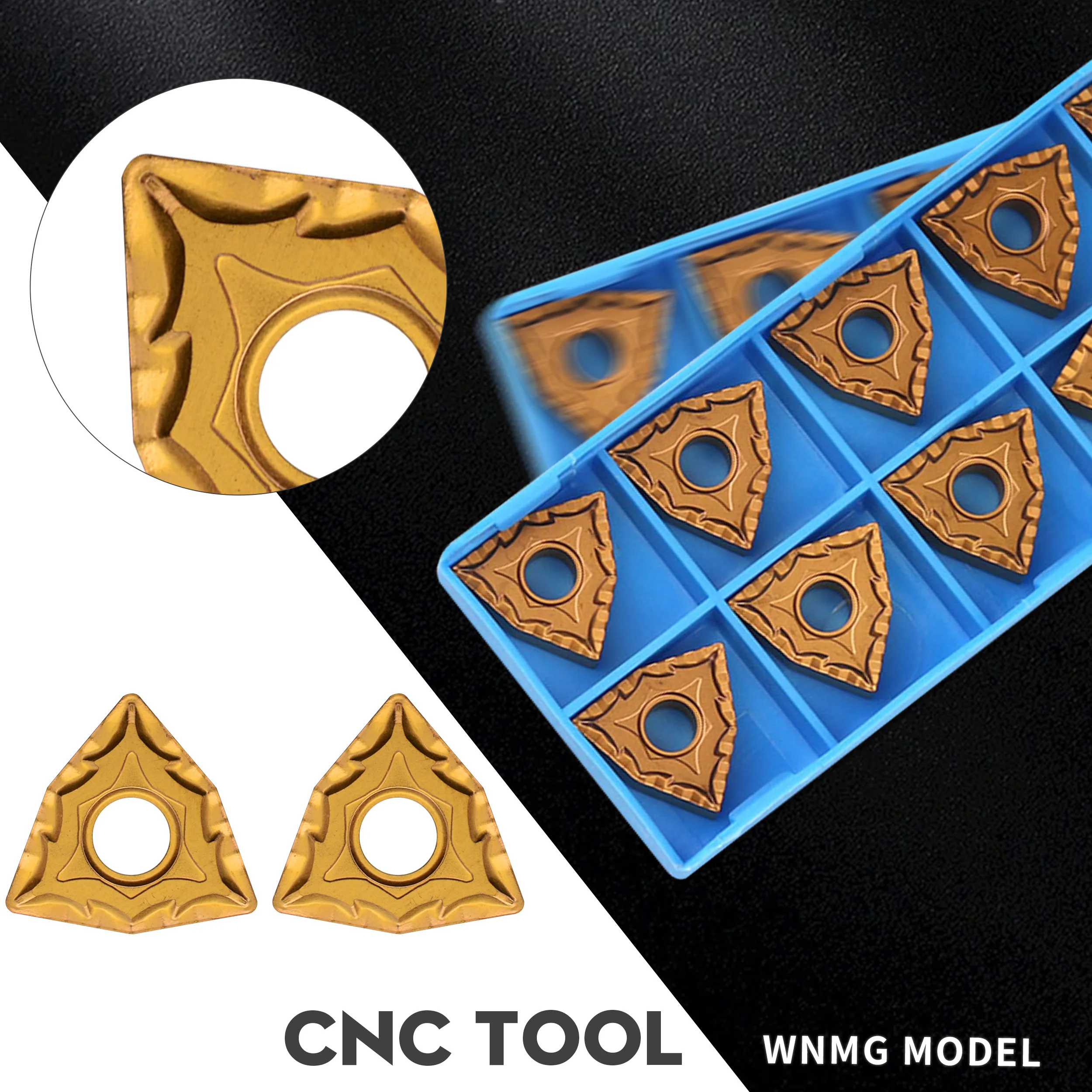 

WNMG080404-CQ NK3030 WNMG080408-CQ NK3030 External turning tools CNC lathe tools Cemented carbide cutting inserts wear-resistant