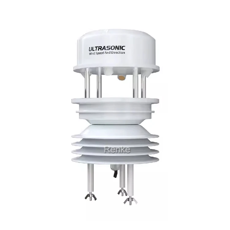 DIY 風速 & 方向気圧 CO2 PM2.5 PM10 騒音温度 & 湿度オールインワン超音波気象ステーション