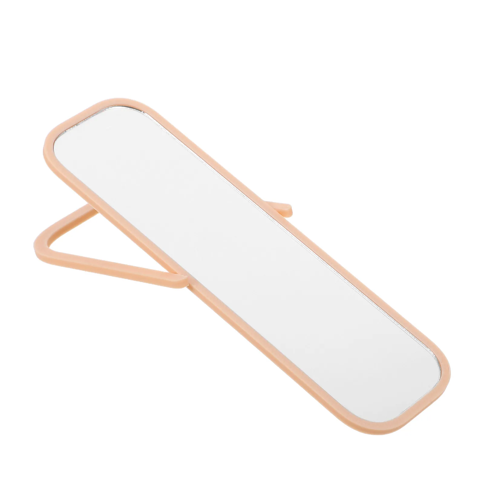 

Mini Full Length Mirror for Dollhouse Decor Elegant Vintage Style Standing Mini Dressing Mirror Portable Lightweight Miniature