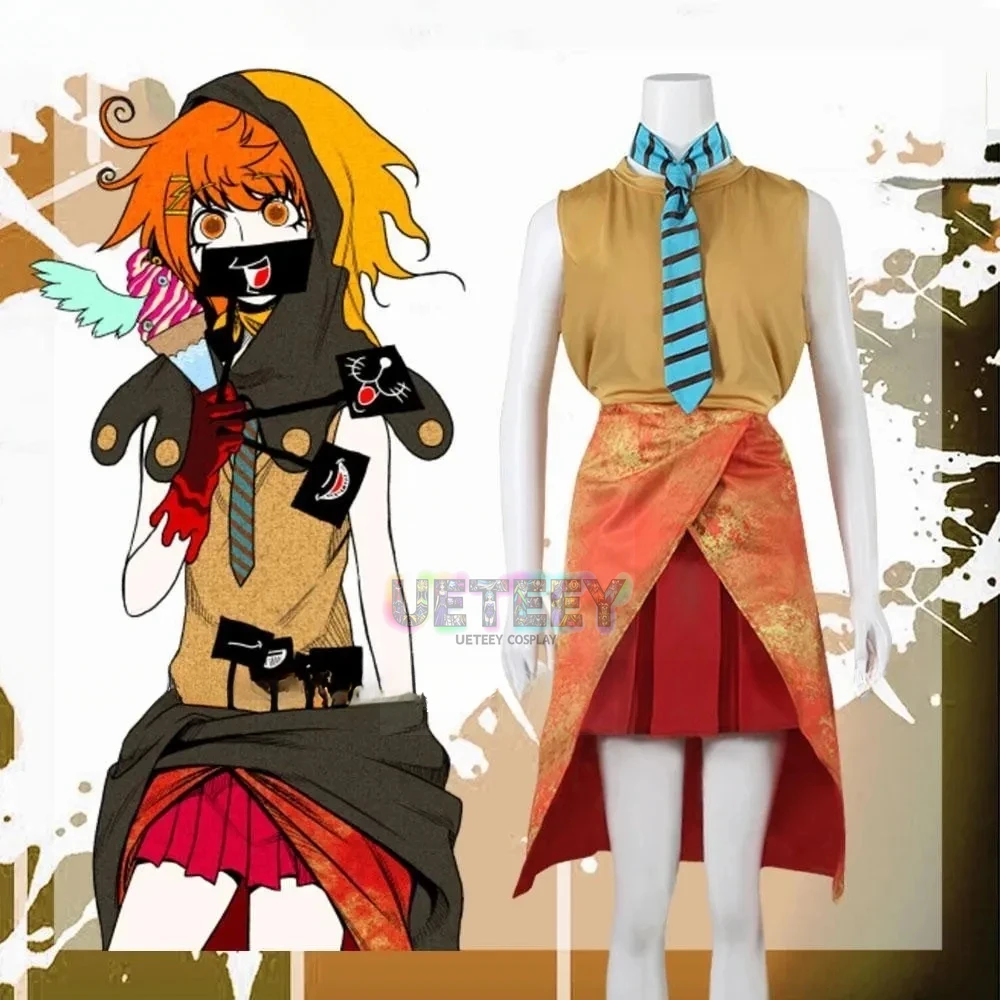 UETEEY Cos Game Twoja kolej umrzeć Rio Ranger Halloween Cosplay Kostium Rozmiar na zamówienie