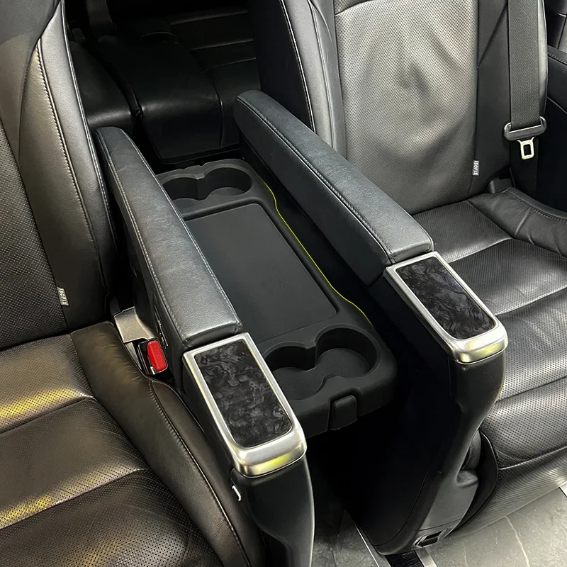 

For Toyota Alphard Vellfire 30 Series Middle row seat tabletop water cup silicone pad storage organization anti-slip