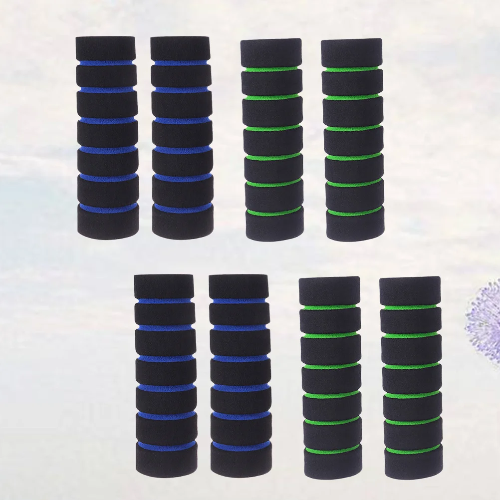 Fitness Equipment Handlebar Grips Sponge Anti-Slip Ergonomic For Nerve Relief Road Cycling Skid-Proof Cover Mountain Bike