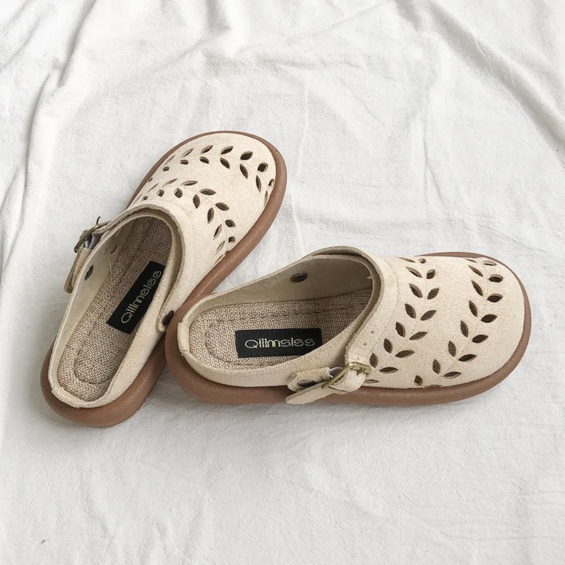 

Outside Wear 2026 Summer Outside Wear Flat Bottom Fashion Toe-clip Women's Cool Drag