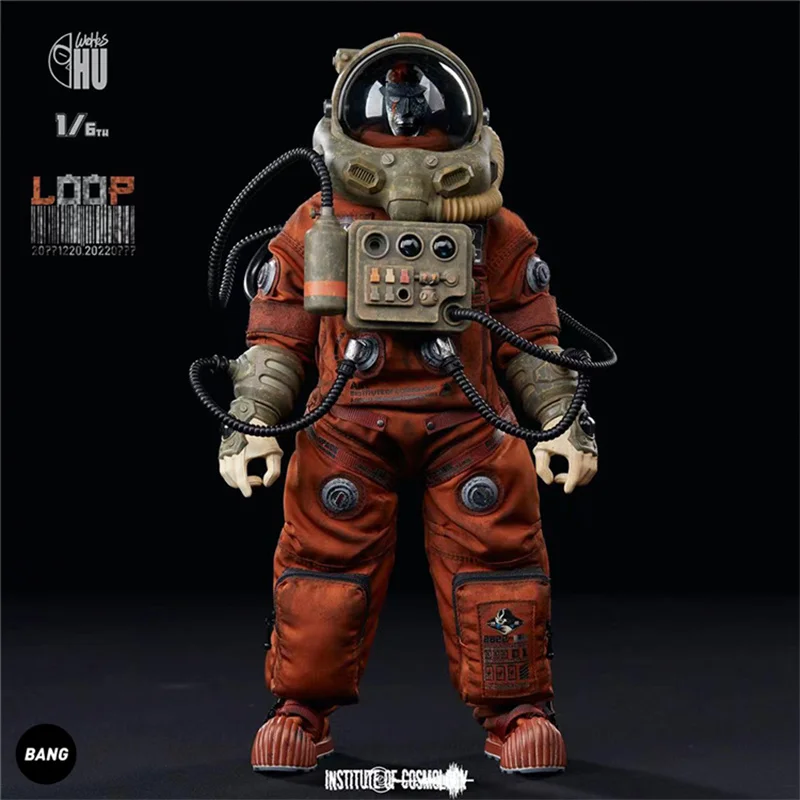 ChuWorks 1/6 Scaale Male Soldier Astronaut LOOP Technology Research Institute Full Set 12 inch Action Figure Toys Fans Gifts