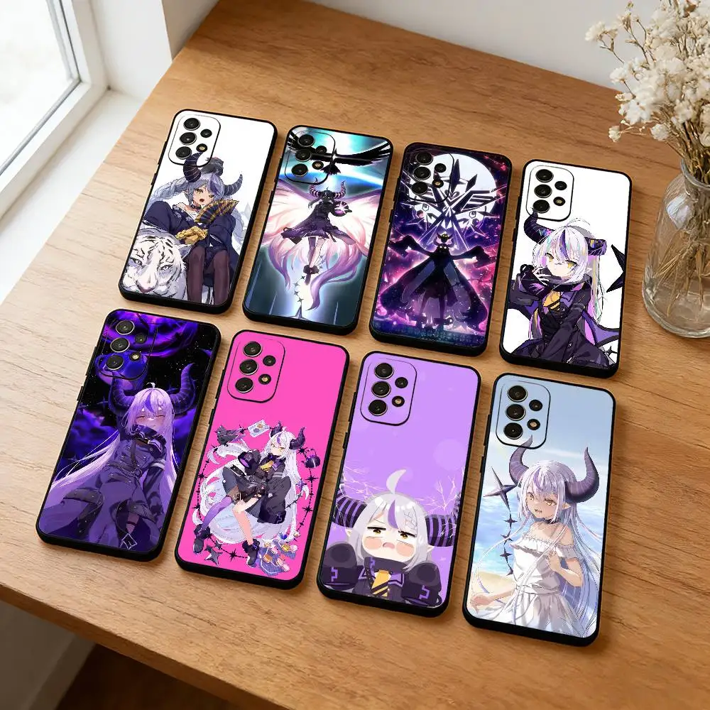 

Laplus D-Darkness H-Hololive Phone Case For Samsung S25,S24,S23,S22,S21,S20,Plus,Soft Black Shell