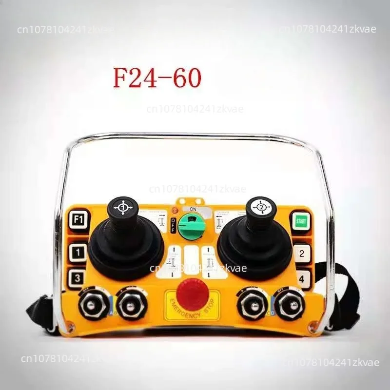 Industrial remote control F24-60 joystick 5-speed electric hoist overhead crane tower crane