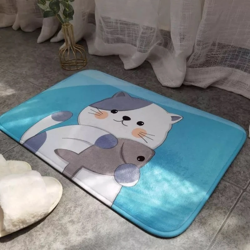 Cute Cartoon Animal Rug for Children's Room Decoration Kid Learn Carpet Children's Game Crawling Carpets Sofa Bedside Floor Mat